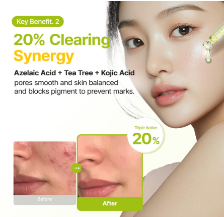 [PURITO SEOUL] Azelaic Acid 10 Kojic Tea Tree Serum