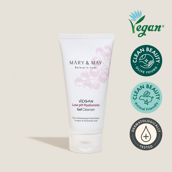 [MARY & MAY] Vegan Low pH Hyaluronic Gel to Foam cleanser 150ml - Thuy Nhung Shop