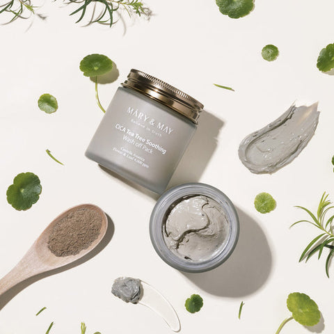 [MARY & MAY] CICA Tea Tree Soothing Wash Off Pack - Thuy Nhung Shop