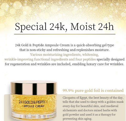 [EYENLIP] 24K Gold & Peptide Ampoule Cream - Thuy Nhung Shop