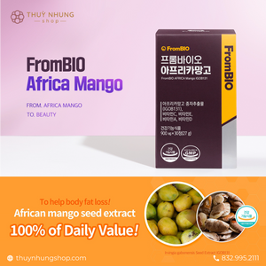 [ FROMBIO ] Anfrica Mango Diet Pills - Thuy Nhung Shop