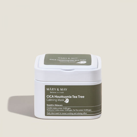 [MARY & MAY] CICA Houttuynia Tea Tree Calming Mask