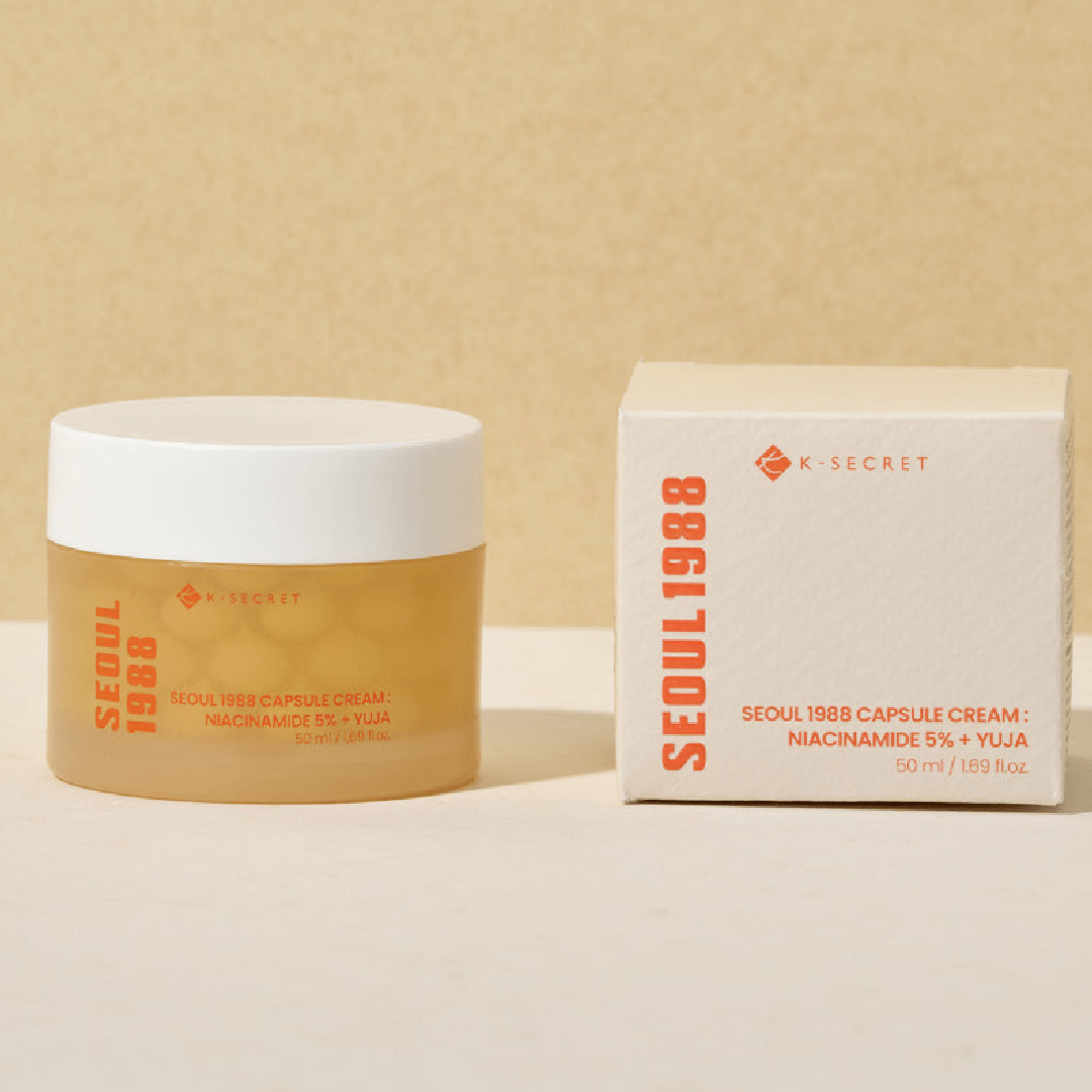 [KSECRET] Seoul 1988 Capsule Cream : Niacinamide 5% + Yuja