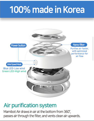 [AIR Mamibot] AIR Mamibot air purifier - Thuy Nhung Shop
