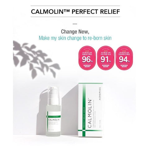 [ACROPASS] Calmolin Perfect Relief Serum 30ml, Strengthen Skin Barrier for Sensitive Skin (Weight 0.265 lbs) - Thuy Nhung Shop