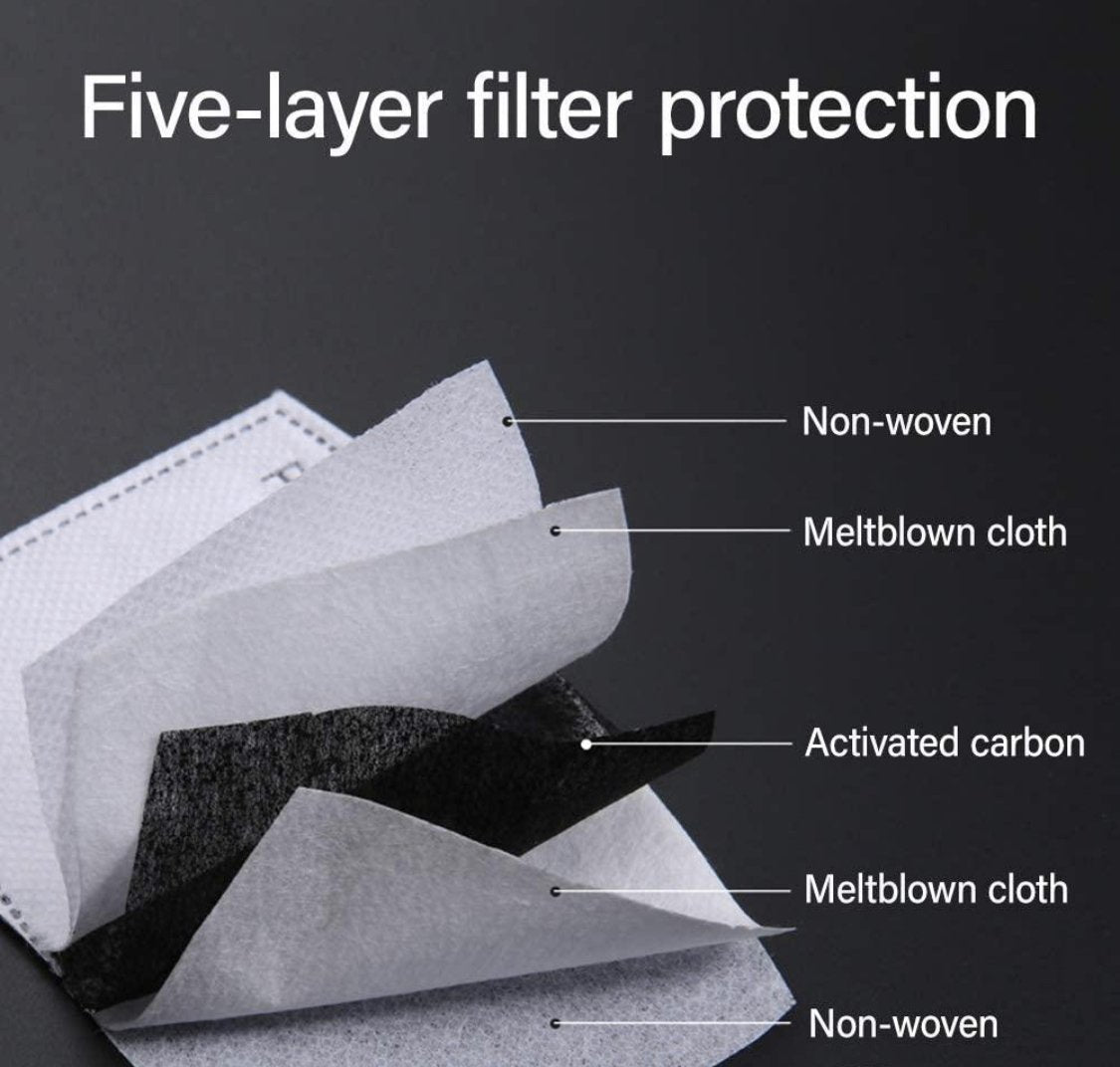 Activated Carbon Replacement Filters. 10/sets - Thuy Nhung Shop
