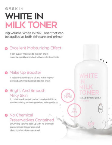 [G9SKIN] White in Milk Toner - Thuy Nhung Shop