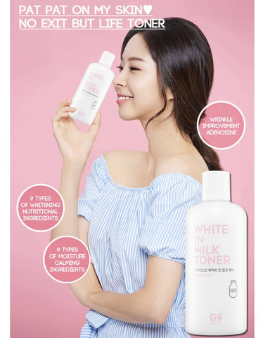 [G9SKIN] White in Milk Toner - Thuy Nhung Shop