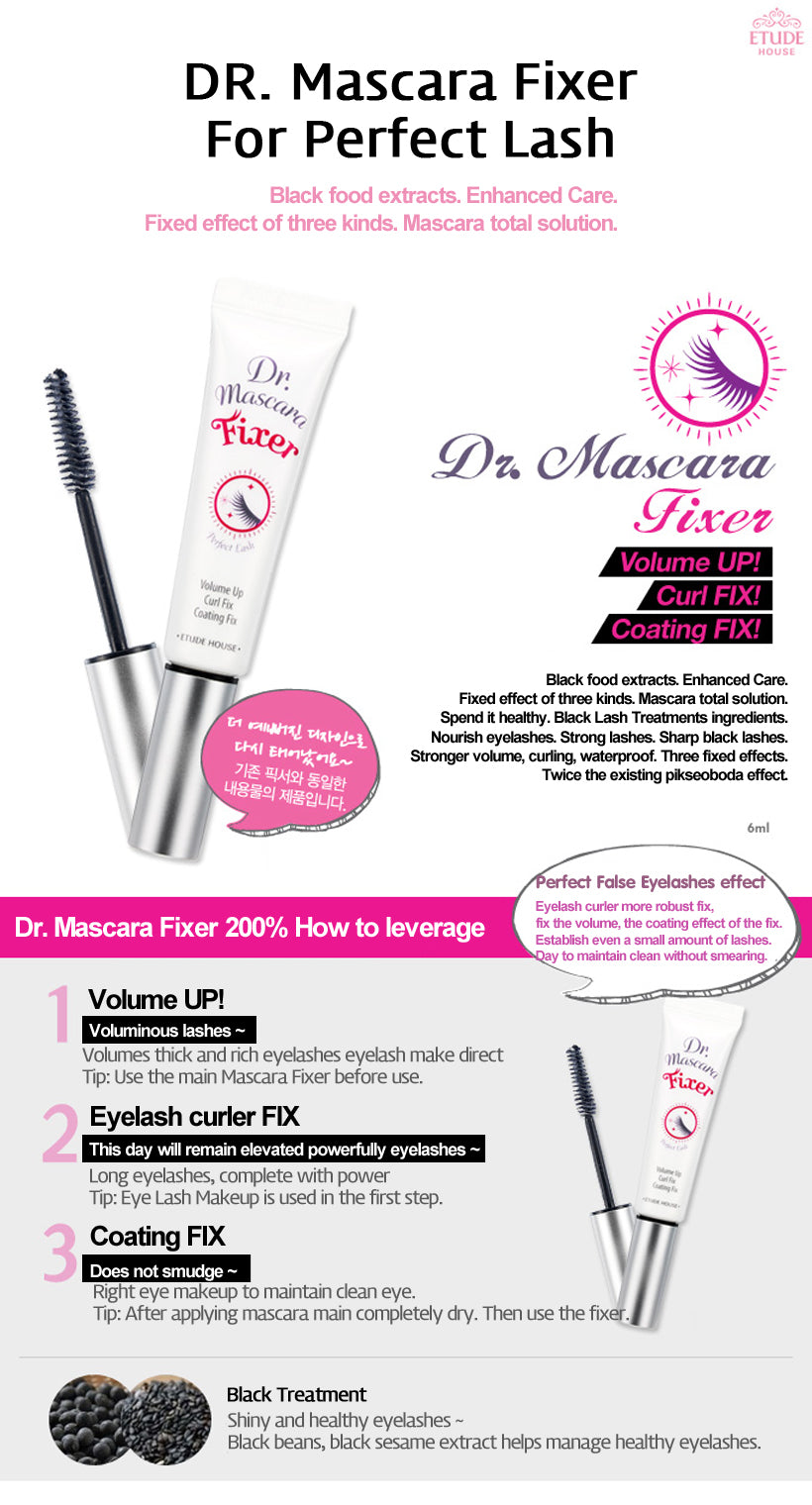 [ETUDE HOUSE] Dr. Mascara Fixer for Perfect Lash - Thuy Nhung Shop