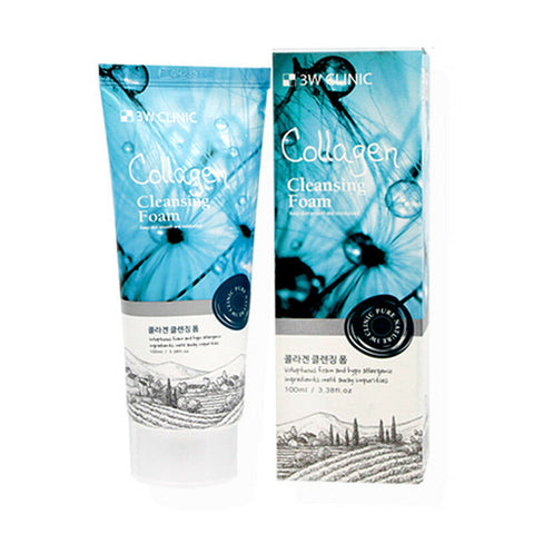 [3W Clinic] Cleansing Foam 100ml (Weight 0.27 lbs) - Thuy Nhung Shop