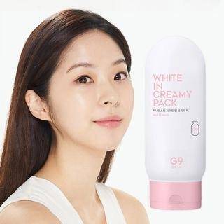 [G9SKIN] White In Creamy Pack 200ml  / Whitening function - Thuy Nhung Shop